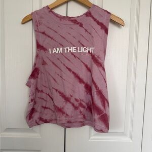 Spiritual Gangster Muscle Tee-Pink- M